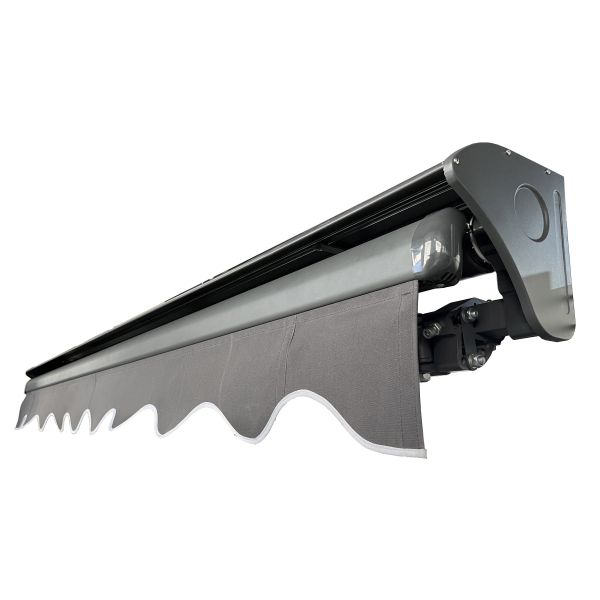 Customized Outdoor Sun Shade Aluminum Awning Half Cassette Canopy Retractable Arm Awning