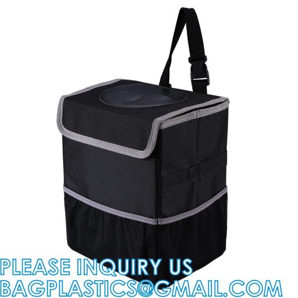 Car Trash Bags, Garbage Bag Hanging Detachable Bag for Car Trash Bag Hanging Back Seat Car Bag for Outdoor