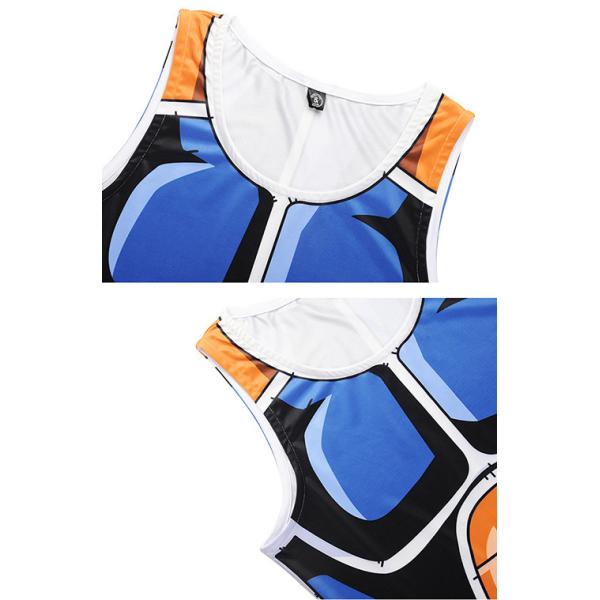 Manga Dragon Ball Raditz Custom Anime T Shirts With Printing Anti Wrinkle