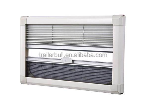 ARCYLIC GLASS ALUMINUM FRAME EuroVision Windows for RV Trailers and Other Motorhomes