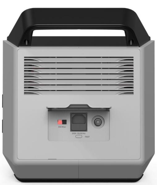 2400W Lithium-Ion Rechargeable Battery Storage  For Outdoor Camping