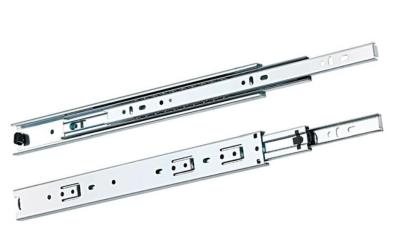 35mm 3 dobram corrediças brandamente próximas do hardware da gaveta da cozinha do rolamento de esferas das corrediças da gaveta