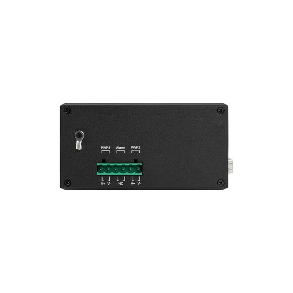 Interruptor Unmanaged industrial do ponto de entrada da montagem do trilho do RUÍDO 48VDC portos de 8 gigabits RJ45