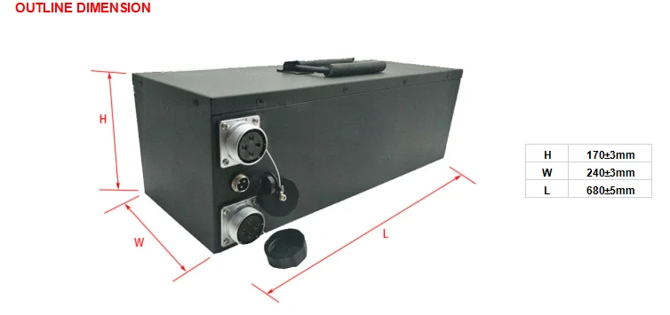 LiFePO4 Batterie au lithium industrielle 48V 100Ah Pour chariot élévateur électrique et énergie solaire