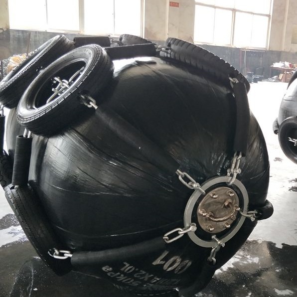 Aging Resistance Pneumatic Rubber Fender ISO 17357-1:2014 Certified with High Energy Absorption for Marine Protection