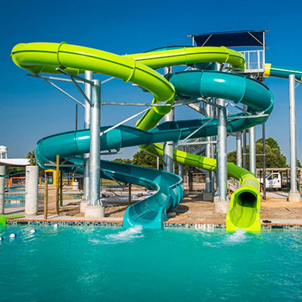 Aqua Park Amusement Rafting Water Slide For Teenagers