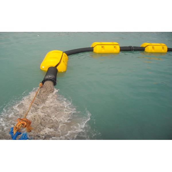 Floatador de manguera de dragado de HDPE, floatadores de tuberías de dragado resistentes a los rayos UV