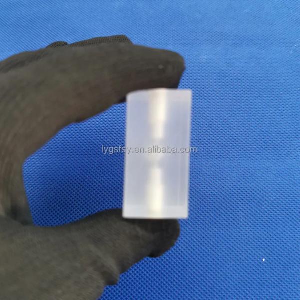 Professional Custom High Light Transmission Side Thread Quartz Glass Sheet
