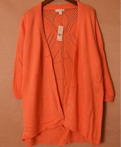 Ladies Nice Cardigan Fashion all-match simple warm autumn thin section Multicolor