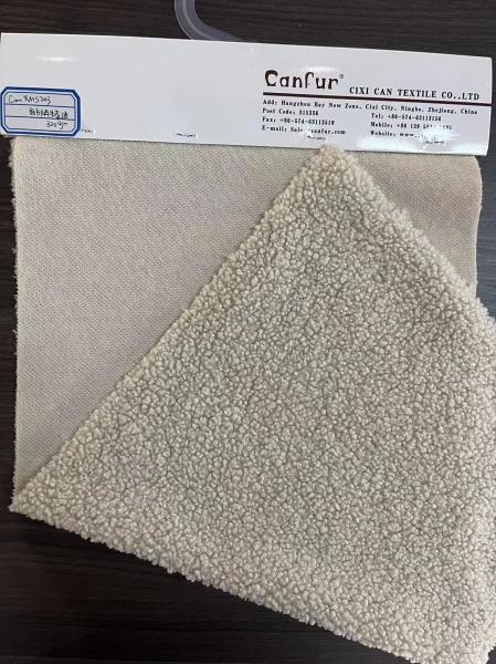 Teddy Fleece Fabric for Home Textile/Garments/Toys Abrasion-Resistant and Customizable
