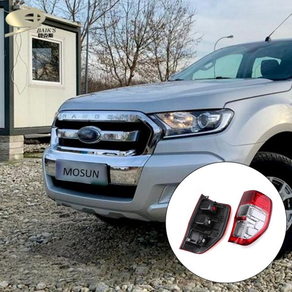 LED Tail Light Exterior Body Kits For Ford Ranger T7 2015-2017 Rear Lamp 2016