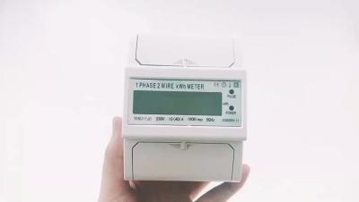 Home Use Single Phase Din Rail Electric Power Smart Analog kwh Meter Digital/Electric Energy Meter/Kilo Watt Hour Meter