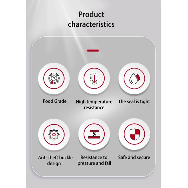 Пластиковая ведра 1L 2L Круглый прозрачный контейнер для крема чай печать Пакет поставленный образец