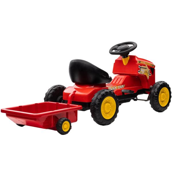 Pedal popular para niños Carga máxima 30kgs Material de plástico -Hecho paseo en automóvil coche tractor