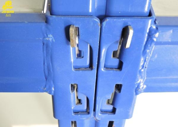Adjustable Heavy Duty Steel Racks P Type Beams 6000KG Limited Columns Weight