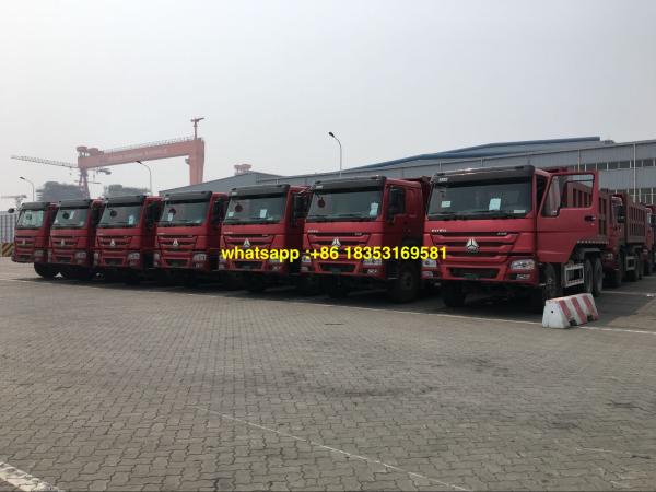 40T Load Capacity LHD Heavy Duty Tipper Trucks