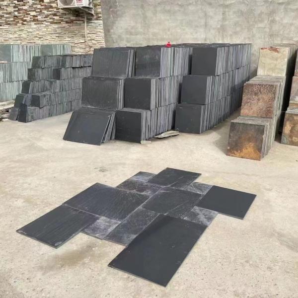 Плитка шифера 4x12 шифера Eco дружелюбными естественными на открытом воздухе хонингованная плитками