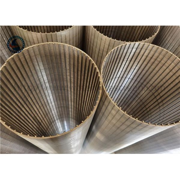 Precision Fine All-welded  Johnson type Wire-wound Screens