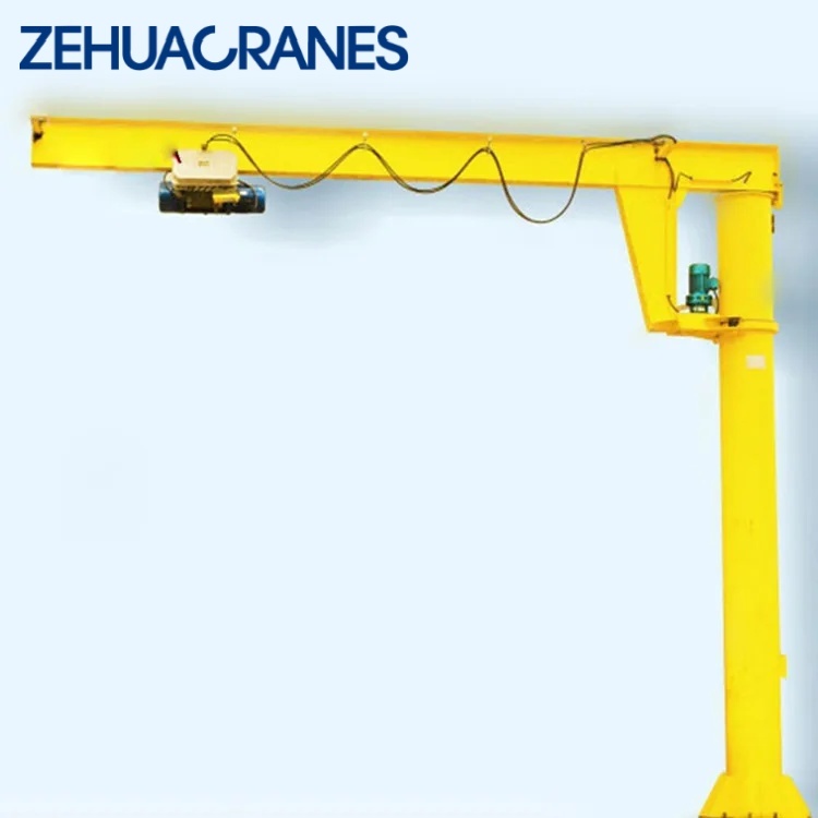 China Factory Price 360-Degree Rotation Fixed-Column Jib Crane with Customizable Boom Length Cantilever Crane