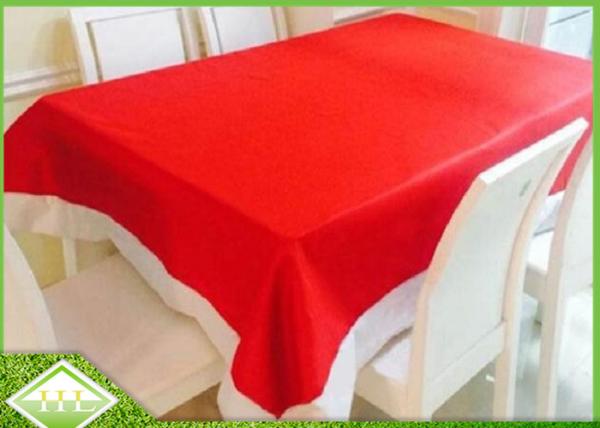 Disposable PP Spunbonded  Non Woven Table Covers TNT Recycle bio-degradable