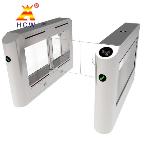 Porta sem escova do torniquete do balanço do motor da porta pedestre de aço inoxidável do torniquete