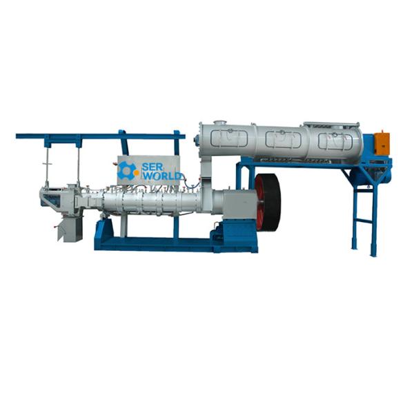 Single Screw Aqua Feed Extruder 4-6t/H Fish Pellets Machine Fish Meal Machine Animal Fish Feed Extruder Floating Fish Pellets Plant For Fish Feed Production