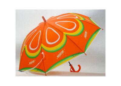 POE Materials Kids Compact Umbrella Auto Open Metal Frame Heat Transparent Printing