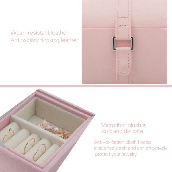 Handled Decorative Storage Boxes , Large Jewelry Display Cases For Retail Stores