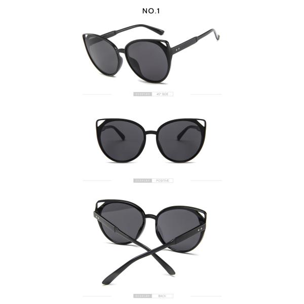 Female Silver Pink Lens Sunglasses Round Rose Gold Frame Retro Color Mirror Lens Glasses