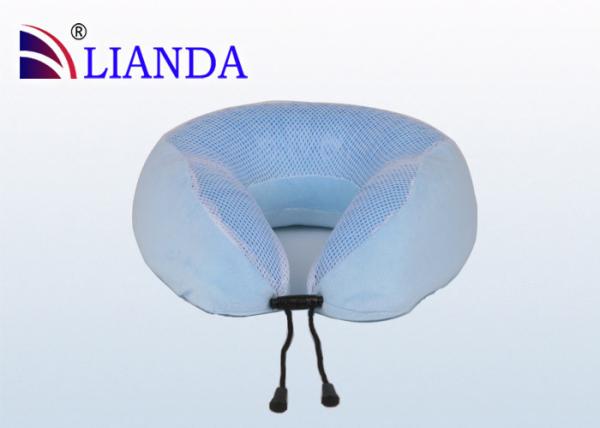 Traveling Folding Cooling Gel Pillow With Mesh And Inner Cover