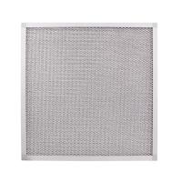 Réseau métallique pré-filtreur d'air rectangulaire pour filtration de salle blanche Système de climatisation