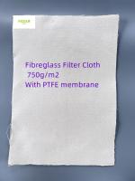 Tela 750GSM de alta temperatura do filtro da poeira da membrana da fibra de vidro PTFE