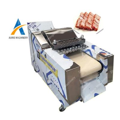 1.5kw Frozen Meat Dicing Machine 300kg/H Chicken Cube Slicer Machine