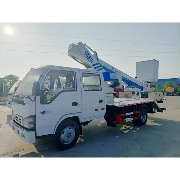 Isuzu Double-Row Aerial Work Truck Sells 25m Aerial Work Truck Price