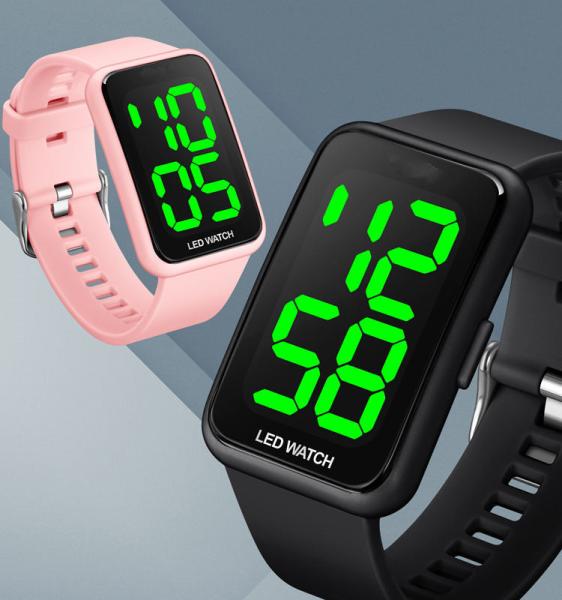 1873 Brand Original Men's Led Light Up Watches High End Best Digital Waterproof Sports Watch