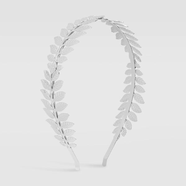 Alloy life leaf gold silver color headbands fashion design popular metal headwear hair accessories Yiwu accessories