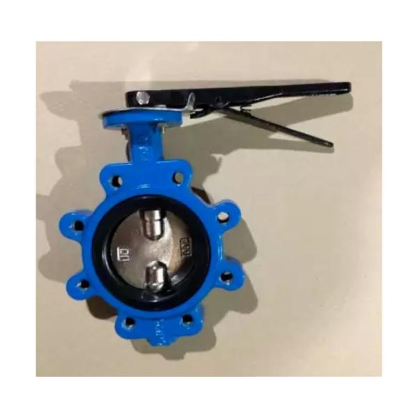 Stainless Steel Rubber Seal Butterfly Valve for Gas Media Control and Regulation
