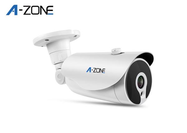 Home Security Ip Camera 2MP , 1080p Wide Angle Bullet Camera 12PCS Nano LED