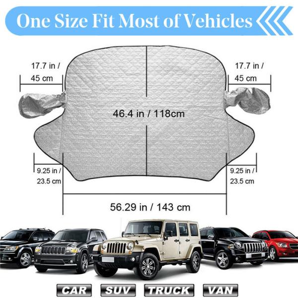 Всеобщая крышка снега льда переднего лобового стекла автомобиля 4seasons