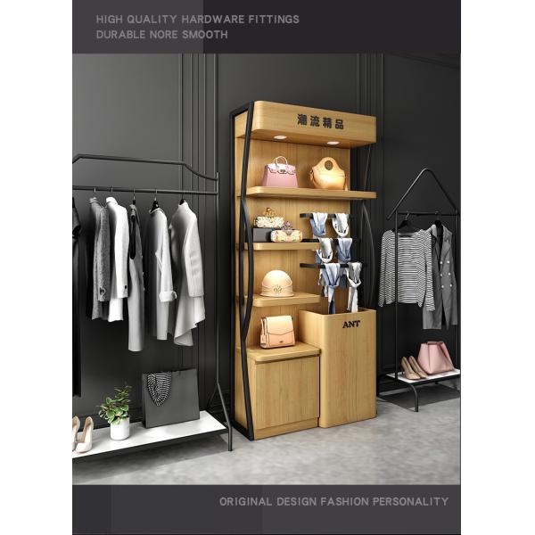Wooden Display Shelf Rack for Display of Products in Supermarket and Stores
