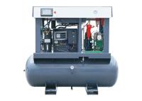 15kw 20hp 30Hp All In One Compressores Compressor de ar de parafuso de 16Bar 8Bar Com 1000L Air Tank Air Dryer And Line Filters