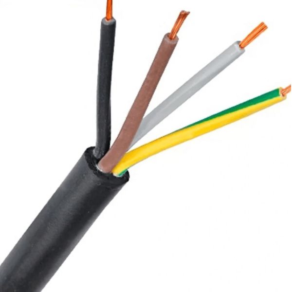 Cable de goma flexible 450V/750V, resistencia al aceite, buena flexibilidad