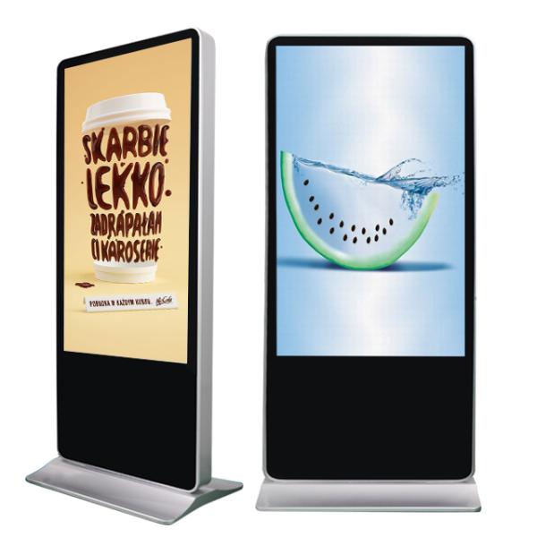 Indoor Floor Standing Digital Signage Touchscreen 43 Inch Advertising Player