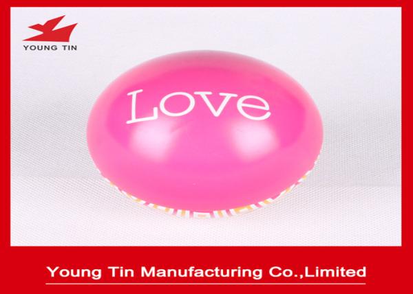 Food Grade Metal Full Color Printed Ball Shaped Tin Box For Christmas Gifts Packaging