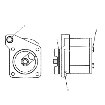126-2083 133-6911 A8VO107 Переключательный насос Пилотный насос для E312C E320B E325B