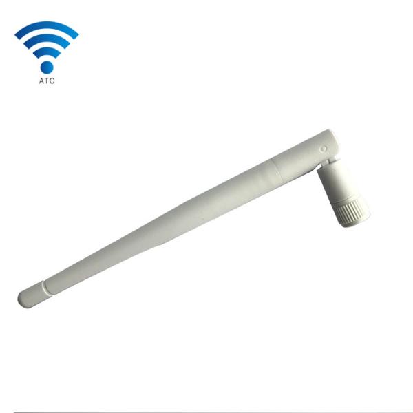 External 4g Lte Signal Booster Antenna RP SMA White 3DBi Rubber Case Type 3DBI Gain