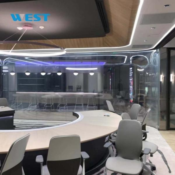 VLT 89% Autoadhesivo Dispersible Smart Glass Film Seguridad del aislamiento térmico