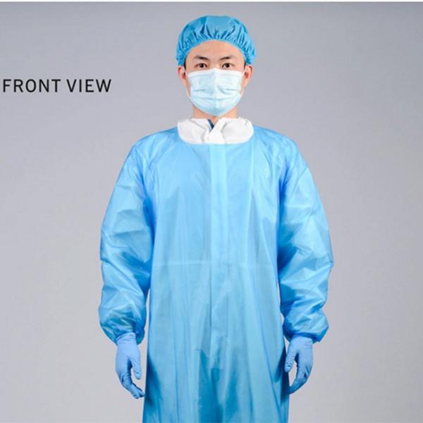 Knitted Cuff Back Ties Ophthalmology FDA Surgeon Gown