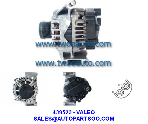 437575 439503 746043 - VALEO Alternator 12V 150A Alternadores