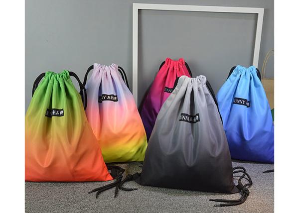 Colorful Sports Backpacks Stylish OEM Macaroon Beautiful Gradient Color